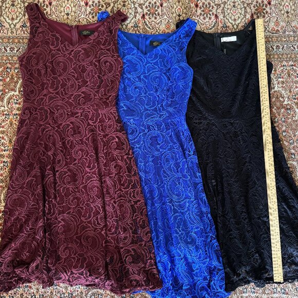 Dressy Star Dresses & Skirts - Dressy Star Lace Dress Size Small Bundle Of 3